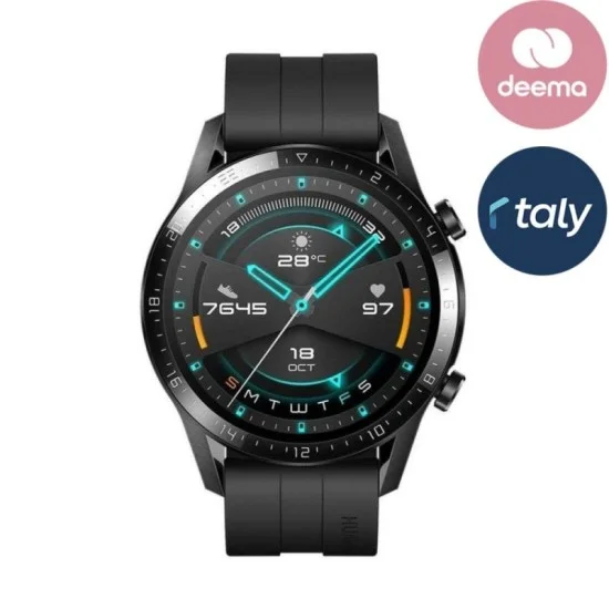 Huawei Watch GT 2 46mm Smart Watch - Matte Black